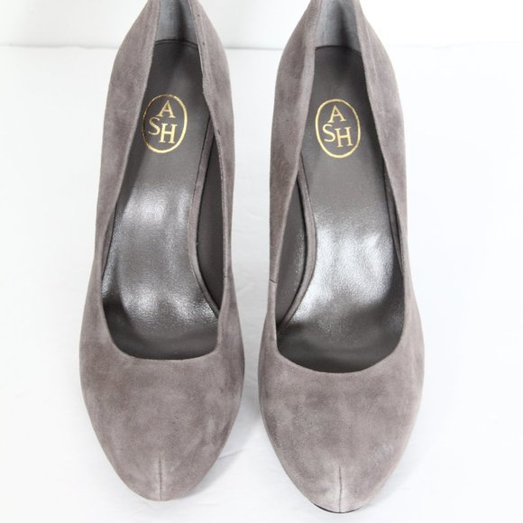 ASH Platform Stiletto Heels Eu 39 Women Suede Ultra High Pumps - Picture 4 of 7